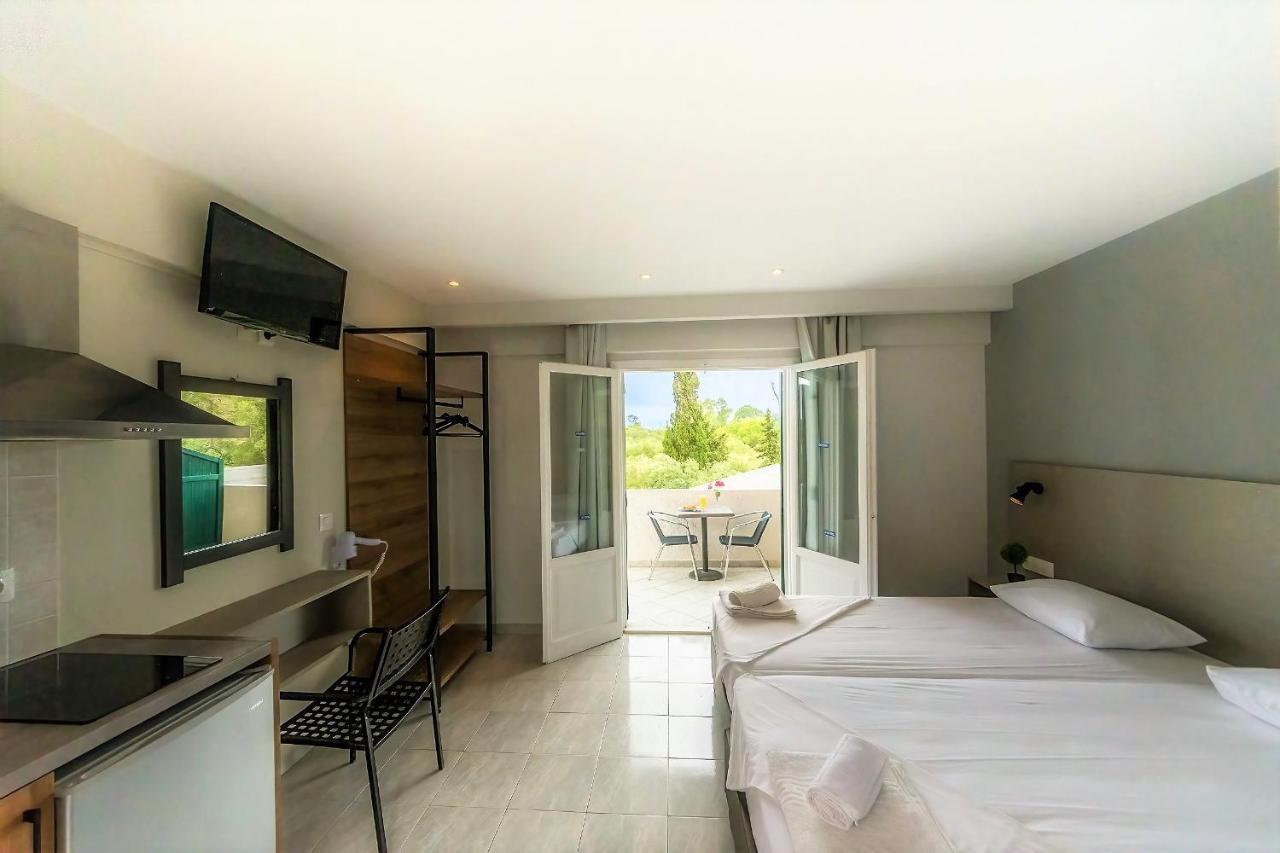 Nikos Villas Kavos Ngoại thất bức ảnh
